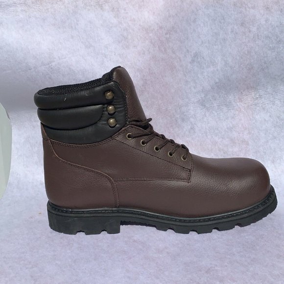 Refrigiwear Comfort 360 Mens Brown Leather F2413-11 Ankle Work Boots Size 14W main image 4